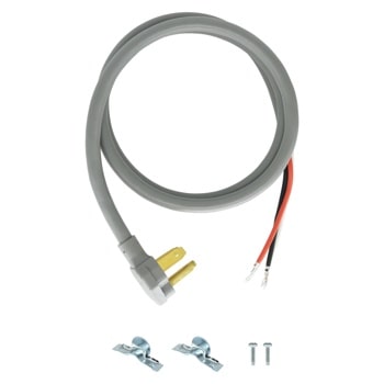 Laundry accessories power cord with plug and wires, screws and clips included.1