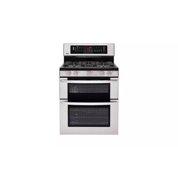 6.1 cu. ft. Capacity Gas Double Oven Range with Infrared Grill and EasyClean™