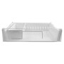 AJP72909821 LG refrigerator crisper drawer with clear plastic construction and front handle