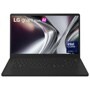 LG gram Book 15U50U-H_AA56U1 Laptop with Intel Core Ultra processor open front view showing keyboard and display