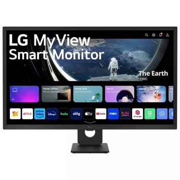 32" 4K UHD IPS MyView Smart Monitor with webOS and Detachable FHD Webcam 1