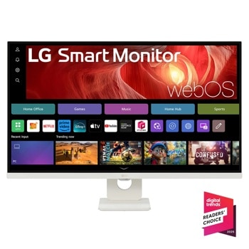 32 Inch 4K UHD Smart Monitor with webOS and USB Type-C PD 32U721SA-W
