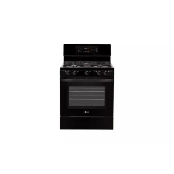 5.4 cu. ft. Capacity Gas Single Oven Range with Oval Burner and Griddle