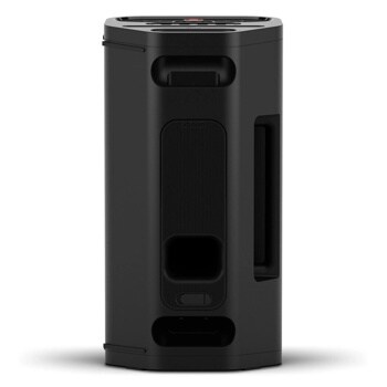 STAGE501 AUSALBK Party Speaker with black matte finish showing side panel with handle and control buttons - Side View