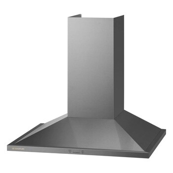 LG HCEU3639X Wall Mount Range Hood in Stainless Steel Finish - Side Angle
