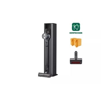 lg a937kgms cordzero all in one vacuum right side angle view