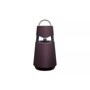 XBOOM 360 Omnidirectional Sound Portable Wireless Bluetooth Speaker with Mood Lighting - Burgundy