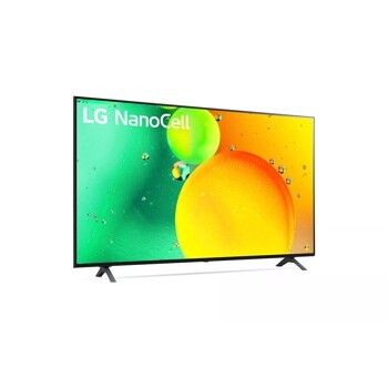 LG 55 Inch Class NANO75 UQA series LED 4K UHD Smart webOS 22 w/ ThinQ AI TV