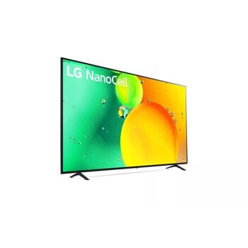 LG 70 Inch Class NANO75 UQA series LED 4K UHD Smart webOS 22 w/ ThinQ AI TV