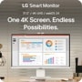 32 Inch 4K UHD IPS Smart Monitor with webOS and USB Type-C PD 90W