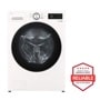 5.0 cu. ft. Front Load Washer and 7.4 cu.ft. Gas Dryer with pedestal washer and drawer in Alpine White WM5800HAA_DLGX5801A_WD300CA_WDP6A