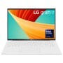 LG Gram 17-Inch 17Z90RU-G.AAW2U1 Laptop with Intel Core Ultra processor and white keyboard - Front View