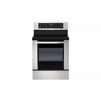 6.3 cu. ft. Electric Single Oven Range with EasyClean®
