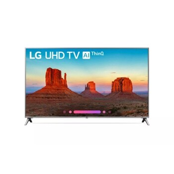 LG 50UK6500AUA: 50 Inch Class 4K HDR Smart LED UHD TV w/ AI ThinQ