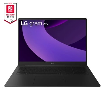 LG gram Pro 17 Inch, Thin and Lightweight Laptop, Windows 11 Home, Intel® Evo™ Edition - Intel® Core™ Ultra 7, 32GB RAM, 2TB SSD, RTX 5050, Black 17Z90TR-E.ADB7U1