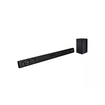 2.1ch 300W Sound Bar with Wireless Subwoofer and Bluetooth® Connectivity