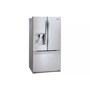 24 cu. ft. french door counter-depth refrigerator left side angle view