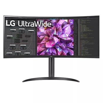 LG 34'' Curved UltraWide™ QHD IPS HDR 10 Monitor with Dual