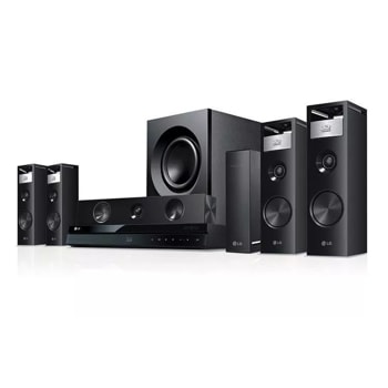 3D-Capable Blu-ray Disc™ Home Theater System with Smart TV and Wireless Speakers