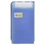 LG AJL74012002 Washer Detergent Dispenser in blue with MAX fill line and water usage warning label - Close-Up