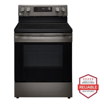 6.3 cu ft. Smart Wi-Fi Enabled Fan Convection Electric Range with Air Fry & EasyClean®