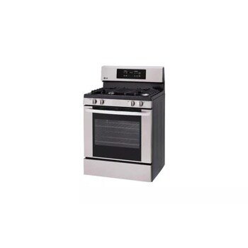 5.4 cu. ft. Capacity Gas Single Oven Range with 4 Burners