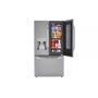 lg studio 24 cu. ft door-in-door counter-depth refrigerator front view with right door open