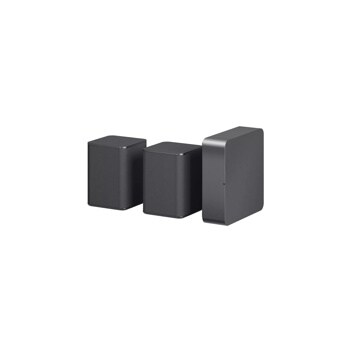 LG SPQ8S Soundbar zoomed in right side angle view
