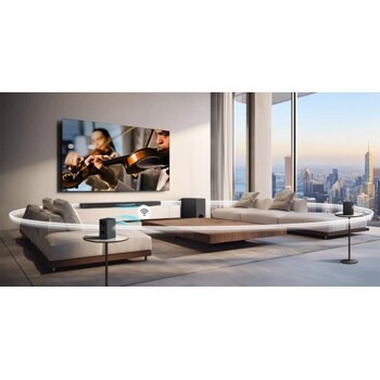 LG SPT8-S 2.0 Ch. Wireless Rear Surround Speakers
