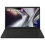 LG gram Book 15U50U-H.AR55U1 Laptop with Intel Core Ultra processor open front view showing keyboard and display