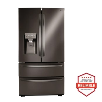 22 cu ft. Smart Counter Depth Double Freezer Refrigerator with Craft Ice™
1
