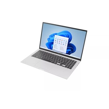 LG gram 15” Lightweight Laptop, Intel® 11th Gen Core® i5, Windows 11 Home, 16GB RAM, 512GB SSD, Silver.