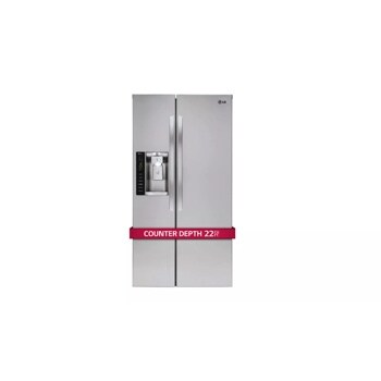 22 cu. ft. Side-by-Side Counter-Depth Refrigerator