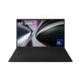 LG Gram 15Z90U-H.AS57U1 Laptop with Intel Core Ultra 5 processor showing sleek black design with full keyboard - Front View