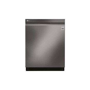 Front view of the Top Control Smart wi-fi Enabled Dishwasher with QuadWash™ and TrueSteam® - LDP6809BD. 