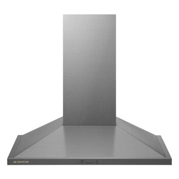 LG HCEU3639X Signature Wall Mount Chimney Hood with Stainless Steel Finish - Front View