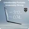 
Unbelievably Portable. Undeniably Strong.
Light 3.12lbs
MILITARY 
MIL-STD
810H
PASSED .7 DURABILITY.
TESTS
Thin
0.66in.
Passed 7 different MIL-STD 810H Tests for durability conducted by an independent laboratory that conforms to U.S. military standards (October 2024). Compliant with the following methods for MIL-STD-810H: Method 500.6 Low Pressure (Altitude) (Procedure I - Storage and Procedure II - Operation); Method 501.7 High Temperature (Procedure I - Storage and Procedure II - Operation); Method 502.7 Low Temperature (Procedure I - Storage and Procedure II - Operation); Method 514.8 - Vibration (Procedure 1). Device may not perform as tested in all conditions. Test performed in controlled environment. Do not attempt.