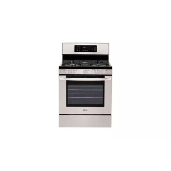 5.4 cu. ft. Capacity Gas Single Oven Range with Oval Burner and Griddle