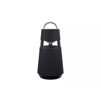 XBOOM 360 Omnidirectional Sound Portable Wireless Bluetooth Speaker with Mood Lighting - Charcoal Black