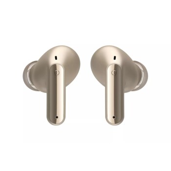 LG TONE Free FP9E (Haze Gold) - Plug & Wireless UVnano True Wireless Bluetooth Earbuds