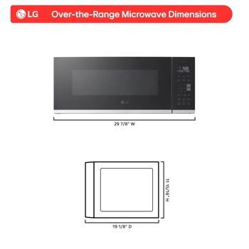 1.3 cu. ft. Smart Low Profile Over-the-Range Microwave Oven MVEF1323F