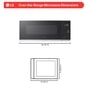 1.3 cu. ft. Smart Low Profile Over-the-Range Microwave Oven MVEF1323F