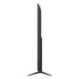 75-Inch LG QNED 4K TV 75QNED84BAA - Side Profile showing ultra-slim design with sturdy base stand