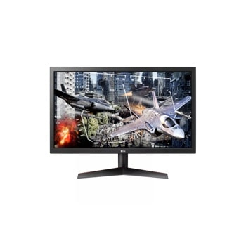 LG 24” UltraGear™ FHD 144Hz 1ms Gaming Monitor with FreeSync (1920 x 1080)  - 24GN50W-B