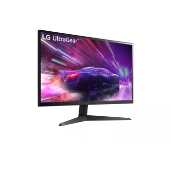 Left side view of the 27 Inch LG UltraGear (27GQ50F-B) gaming monitor with 165Hz refresh rate and 1ms (GtG) response time