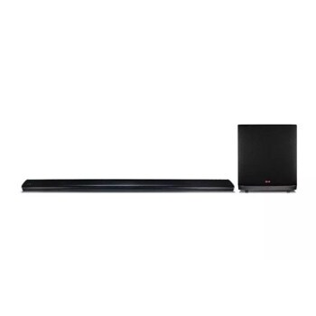 320W 4.1ch Sound Bar Audio System with Wireless Subwoofer and Bluetooth Connectivity