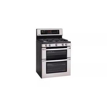 6.1 cu. ft. Capacity Gas Double Oven Range with Infrared Grill and EasyClean™