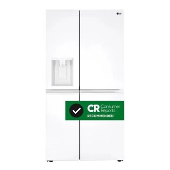 LRSXS2706W_Product_Image_Consumer_reports_Recommended_badge_Refrigerator_Front