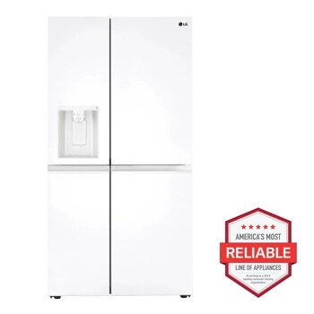 LRSXS2706W_Product_Image_Consumer_reports_Recommended_badge_Refrigerator_Front
