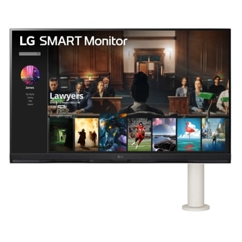 32" 4K UHD MyView Smart Monitor with webOS and Ergo Stand1